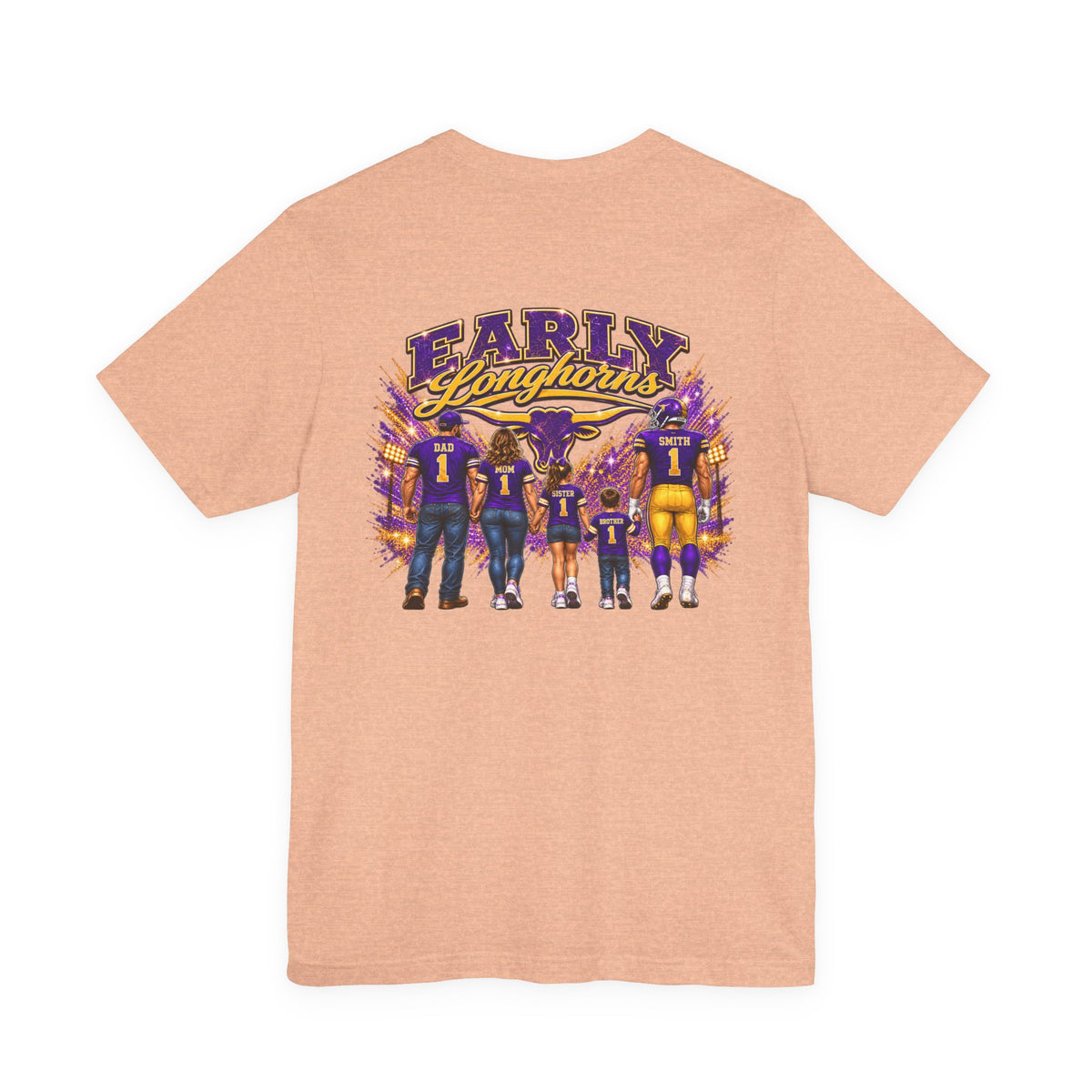 Early Longhorns Football Fan T-Shirt