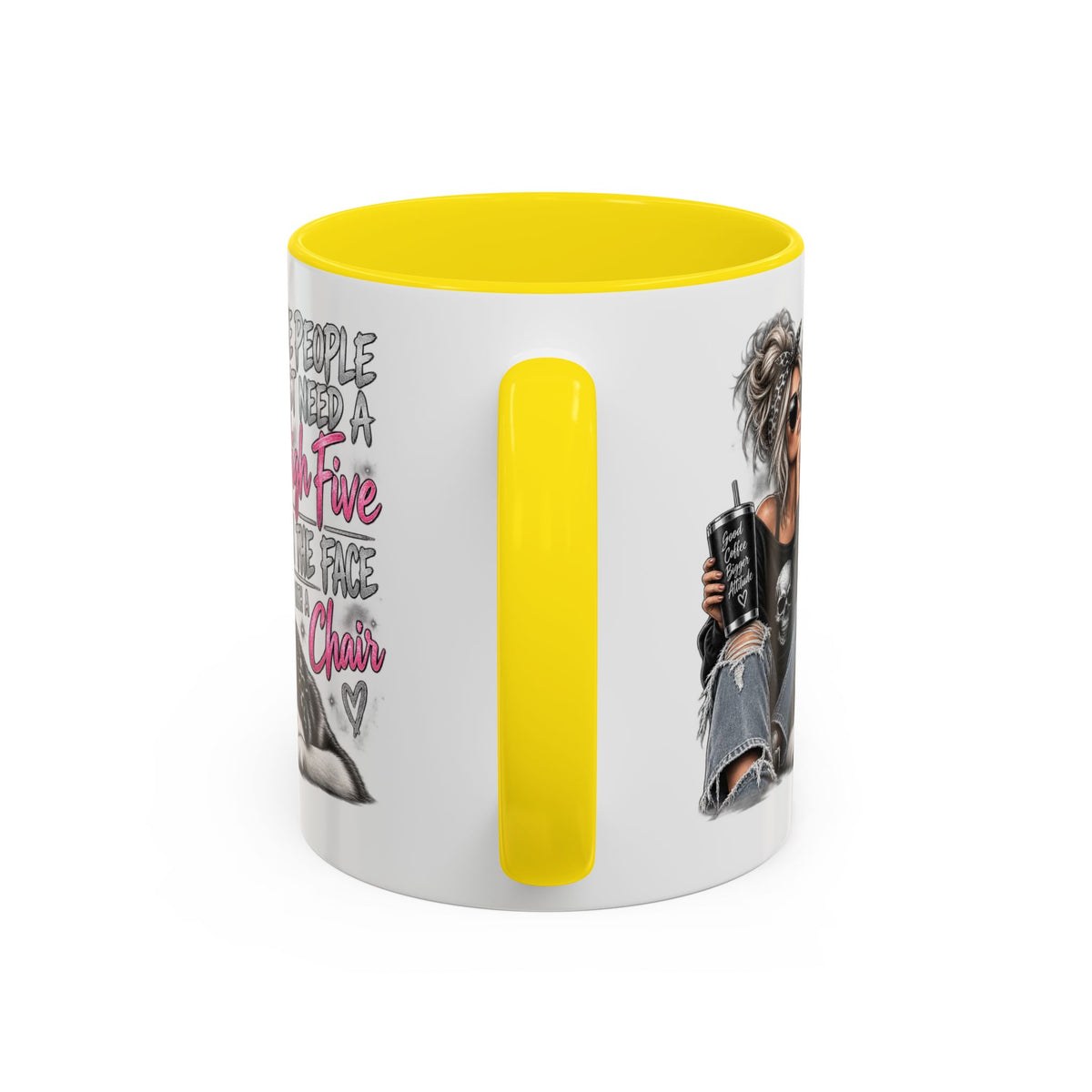 “Some People Just Need a High Five” Mug