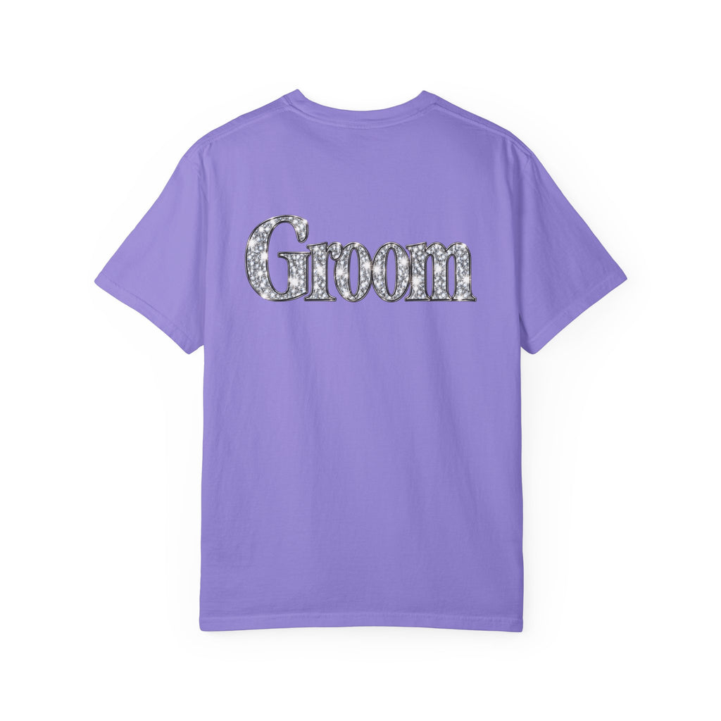 Groom Logo T-Shirt — Wedding Party Tee for Groom and Groomsmen