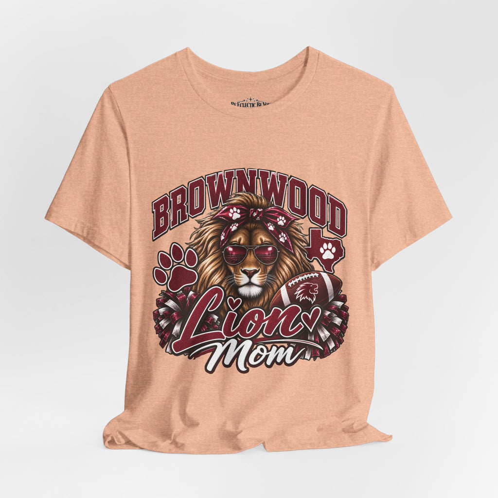 Brownwood Lion Mom Graphic T-Shirt