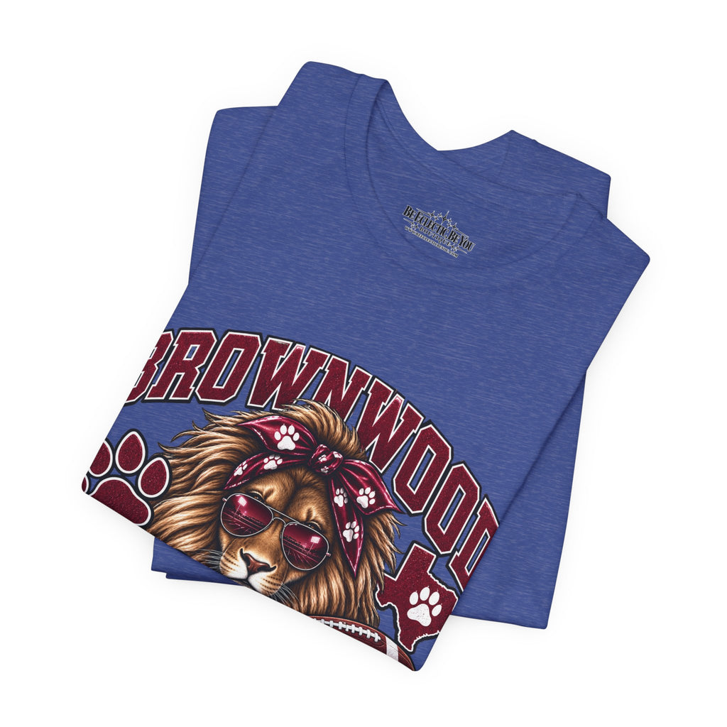 Brownwood Lion Mom Graphic T-Shirt