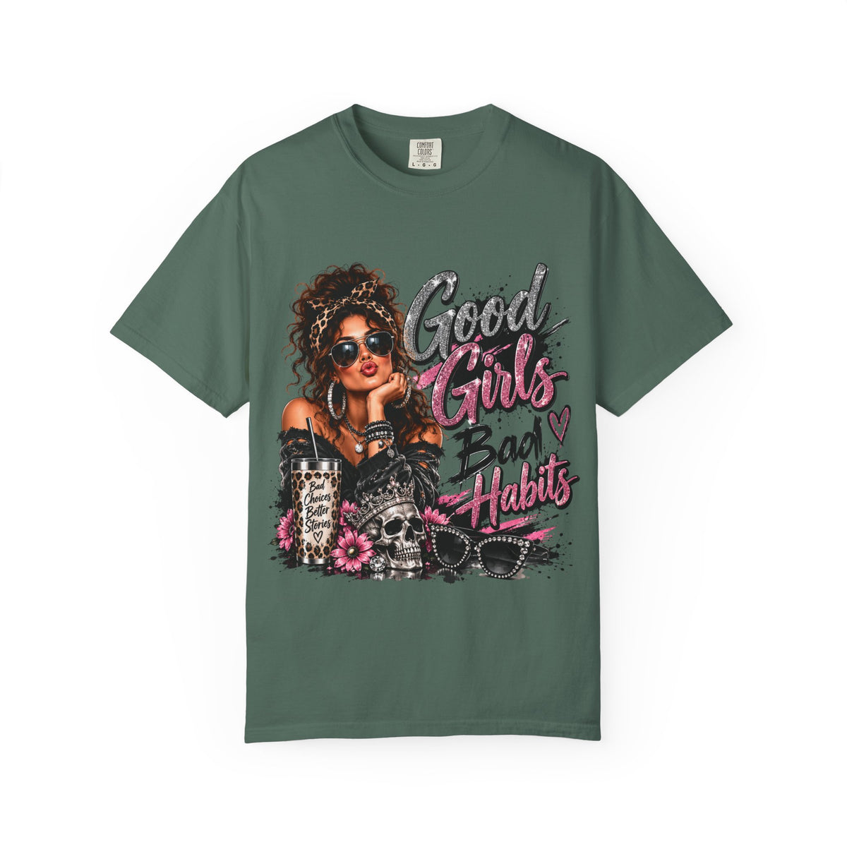 Good Girls Bad Habits Graphic T-Shirt