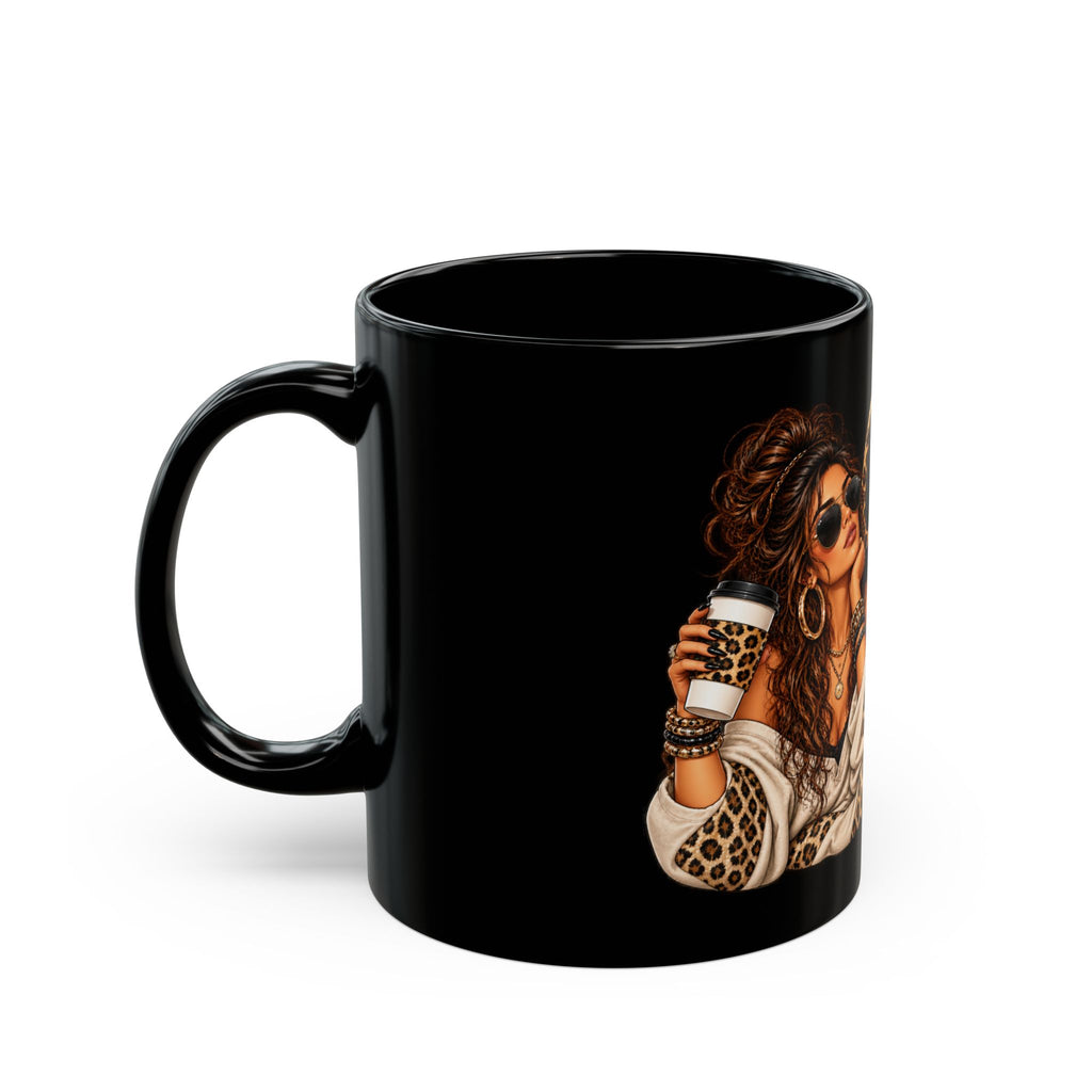 Mug – "Calm Down, We'll Make It Look Like An Accident" Leopard Chic Coffee Mug