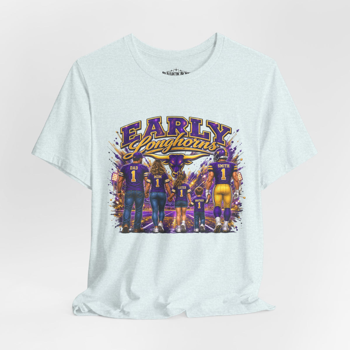 Early Longhorns Family Graphic Tee