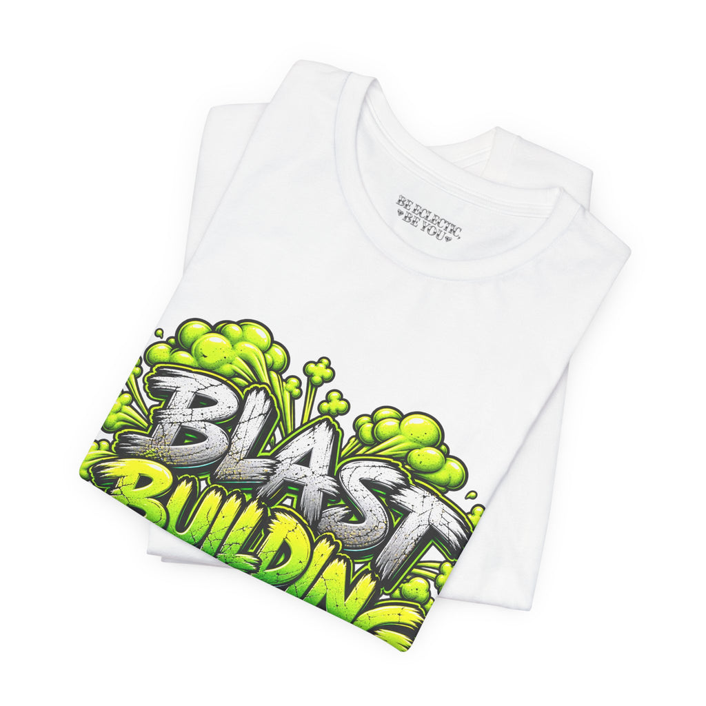 Blast Building Warning Zone Graphic Tee
