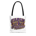 Early Longhorns Graphic Tote Bag – School Spirit Purple & Gold
