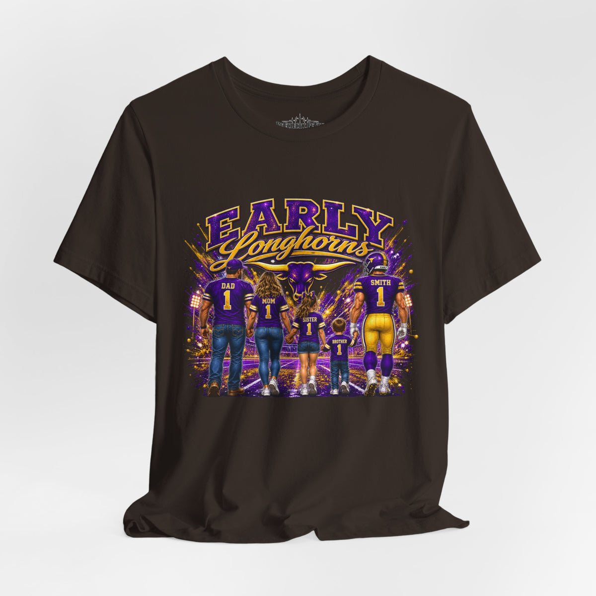Early Longhorns Family Graphic Tee