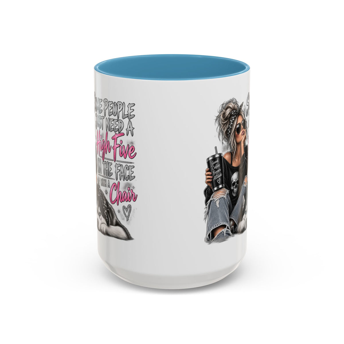 “Some People Just Need a High Five” Mug