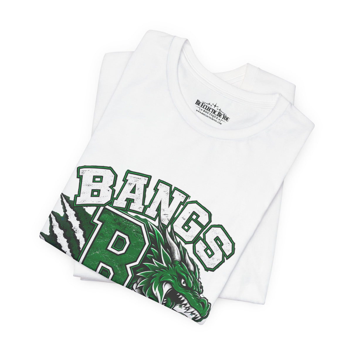 Bangs Dragons Vintage Mascot Graphic T-Shirt