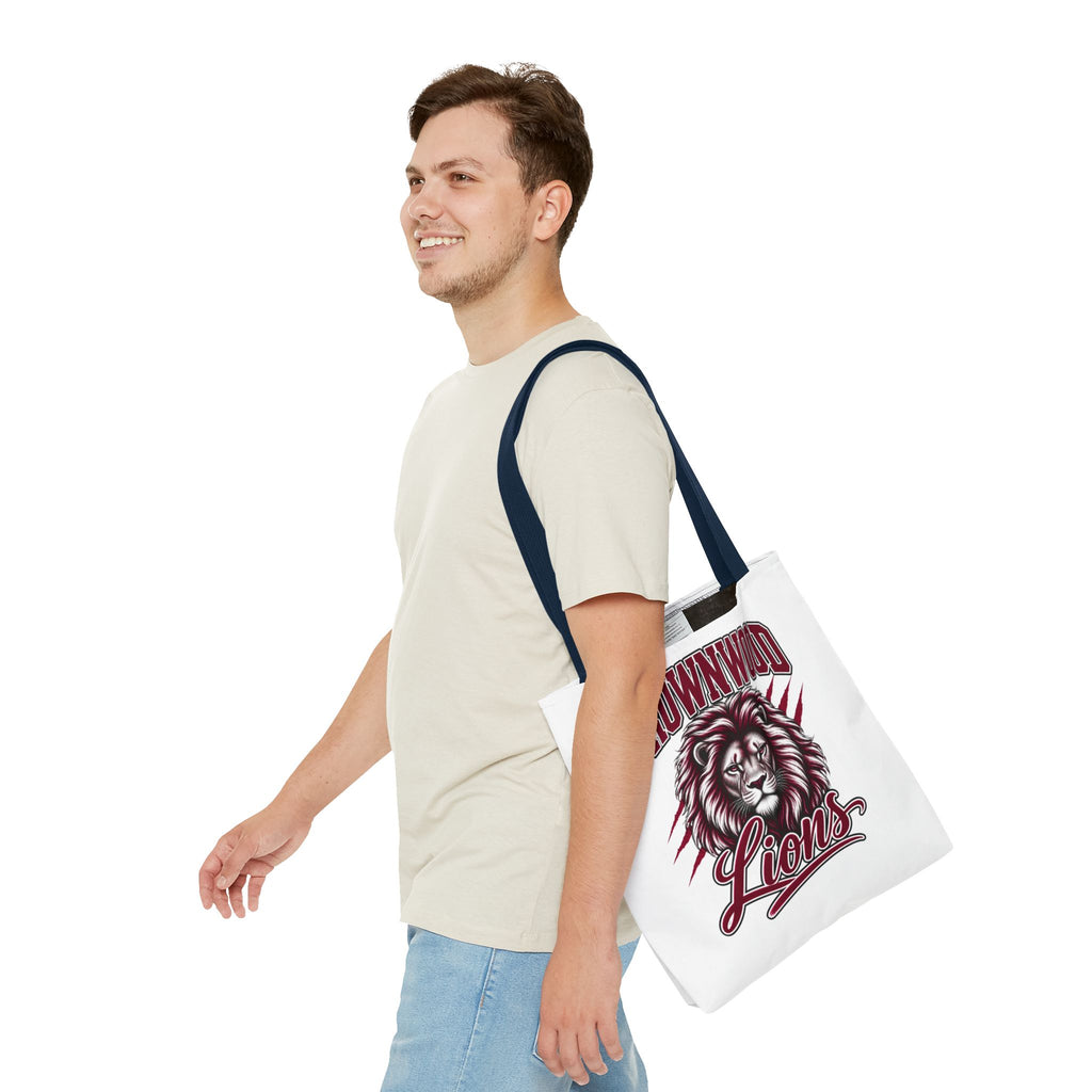 Brownwood Lions Tote Bag – School Mascot Lion Shopper