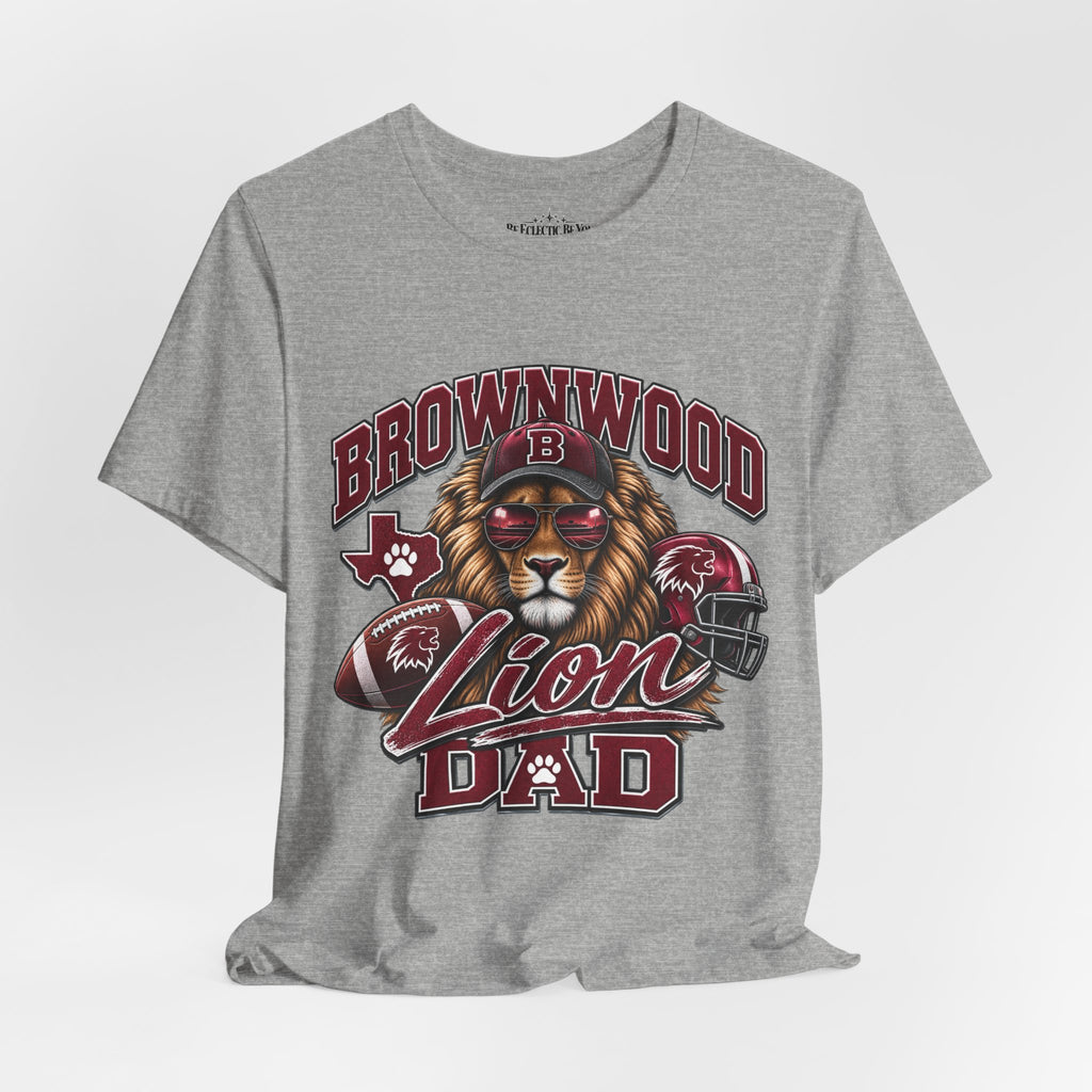 Brownwood Lion Dad Graphic T-Shirt