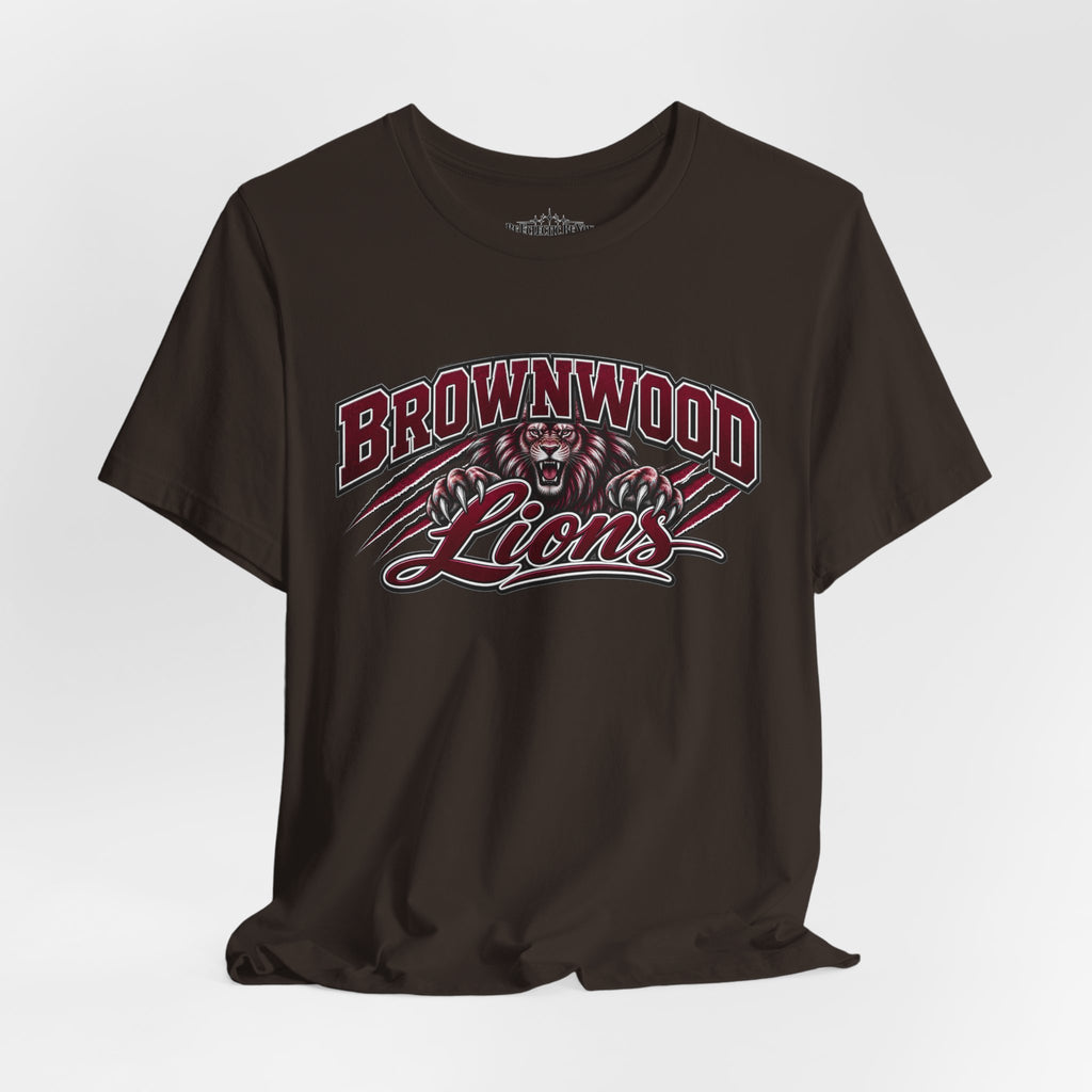 Brownwood Lions Family Football Graphic T-Shirt