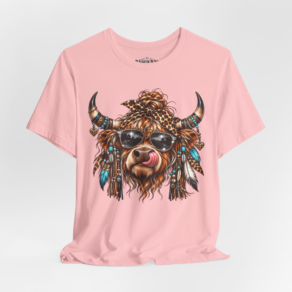 Highland Cow Graphic T-Shirt