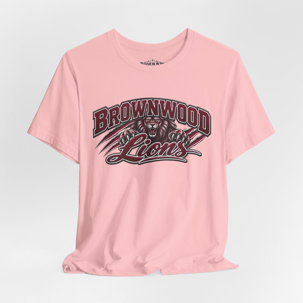 Brownwood Lions Family Football Graphic T-Shirt