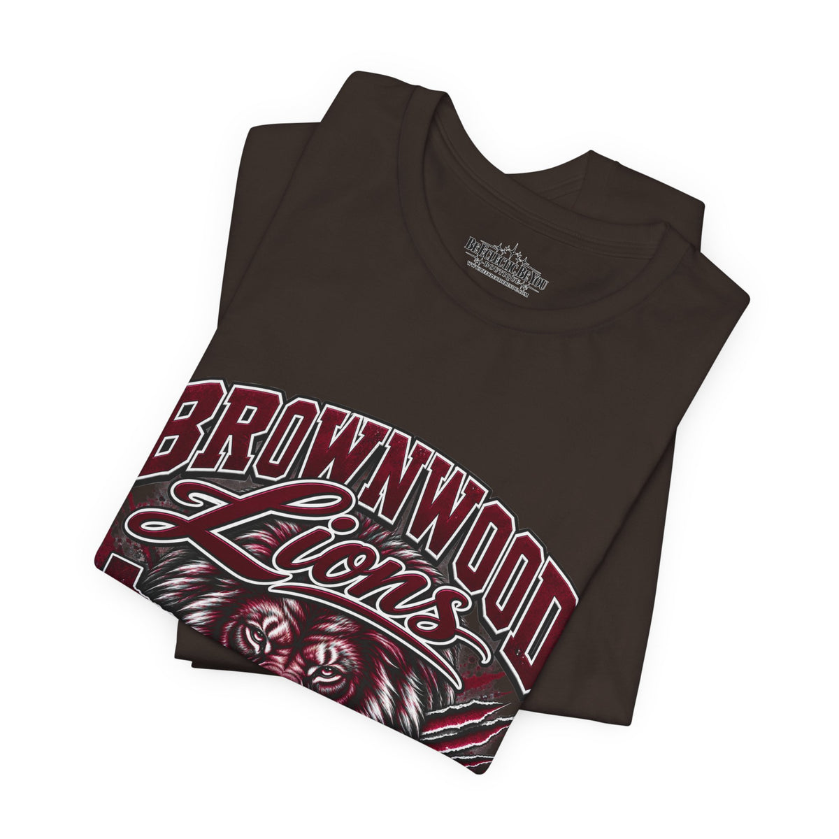 Brownwood Lions Mascot Jersey T-Shirt