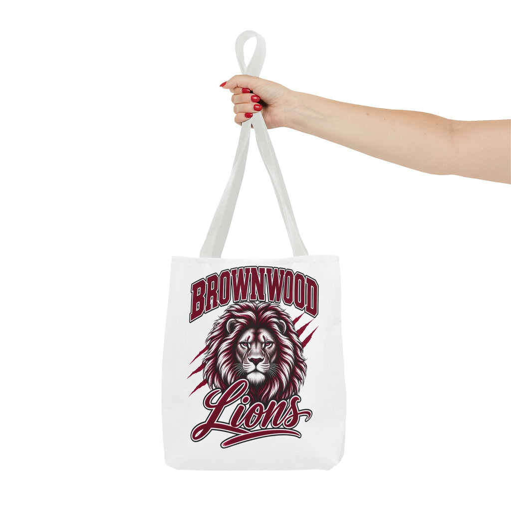 Brownwood Lions Tote Bag – School Mascot Lion Shopper