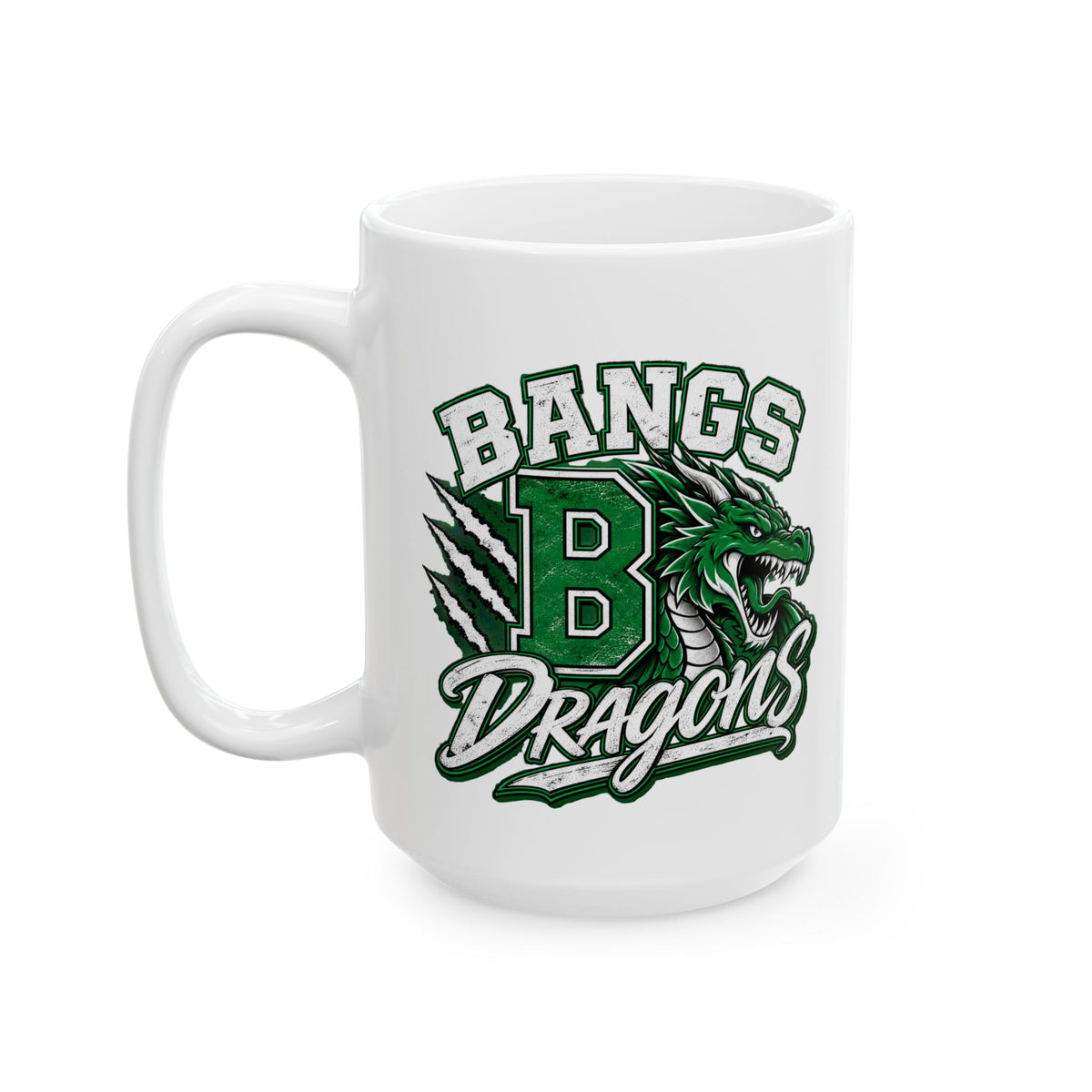 Bangs Dragons Ceramic Mug, (11oz, 15oz)