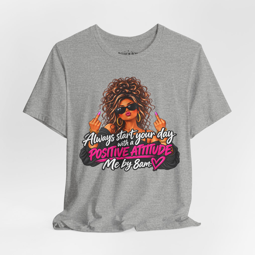 Positive Attitude Inspirational Women’s Graphic Tee