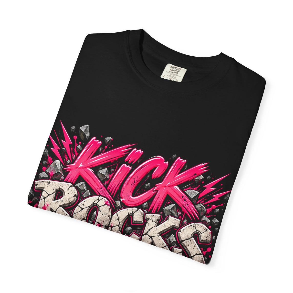 Kick Rocks Graphic T-Shirt — Bold Retro Streetwear Tee