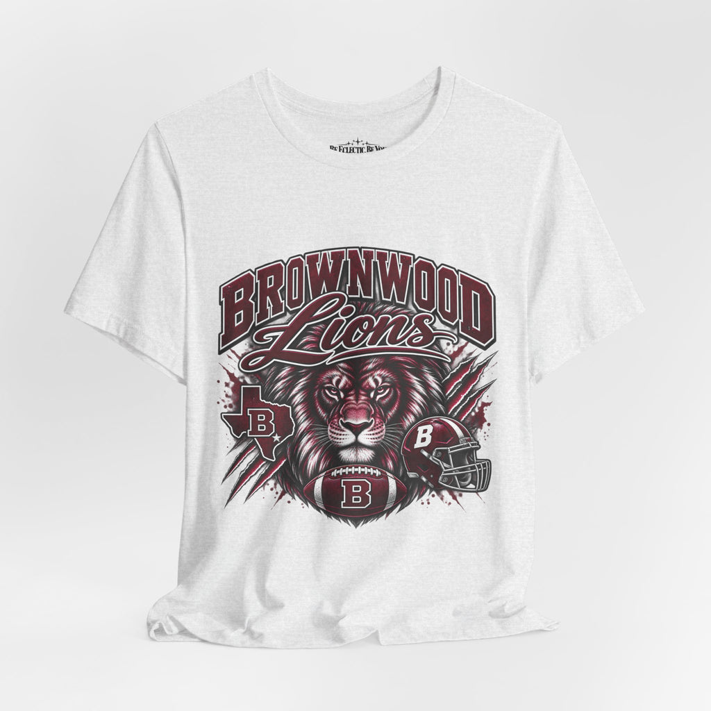 Brownwood Lions Mascot Jersey T-Shirt