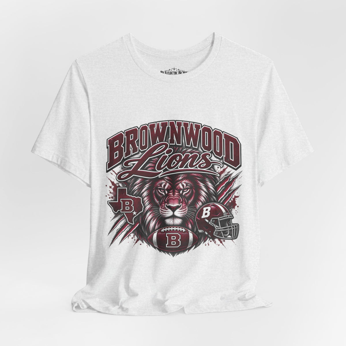 Brownwood Lions Mascot Jersey T-Shirt
