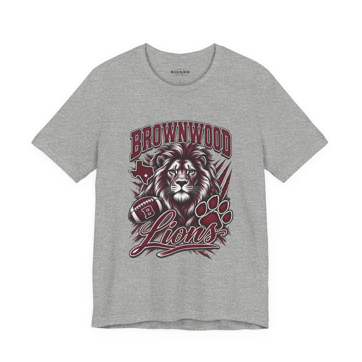 Brownwood Lions Vintage Lion Graphic T-Shirt