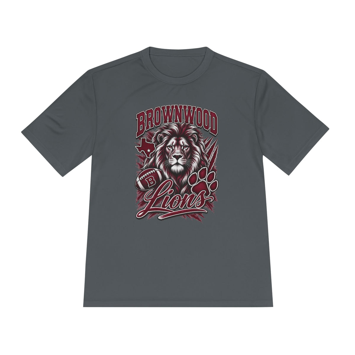 Brownwood Lions Unisex Moisture Wicking Tee
