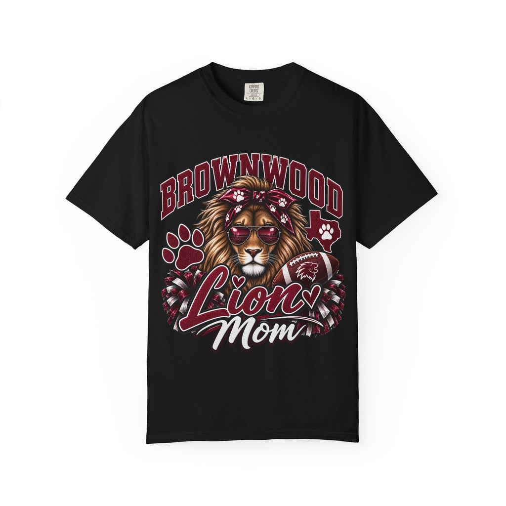 Brownwood Lion Mom T-Shirt — School Spirit Lioness Tee