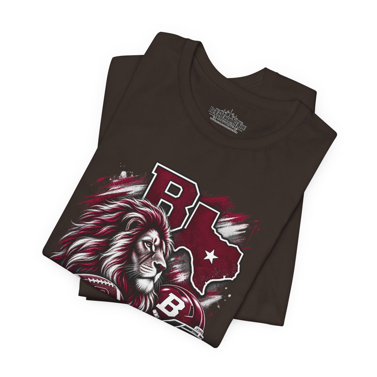 Brownwood Lions Mascot Graphic T-Shirt