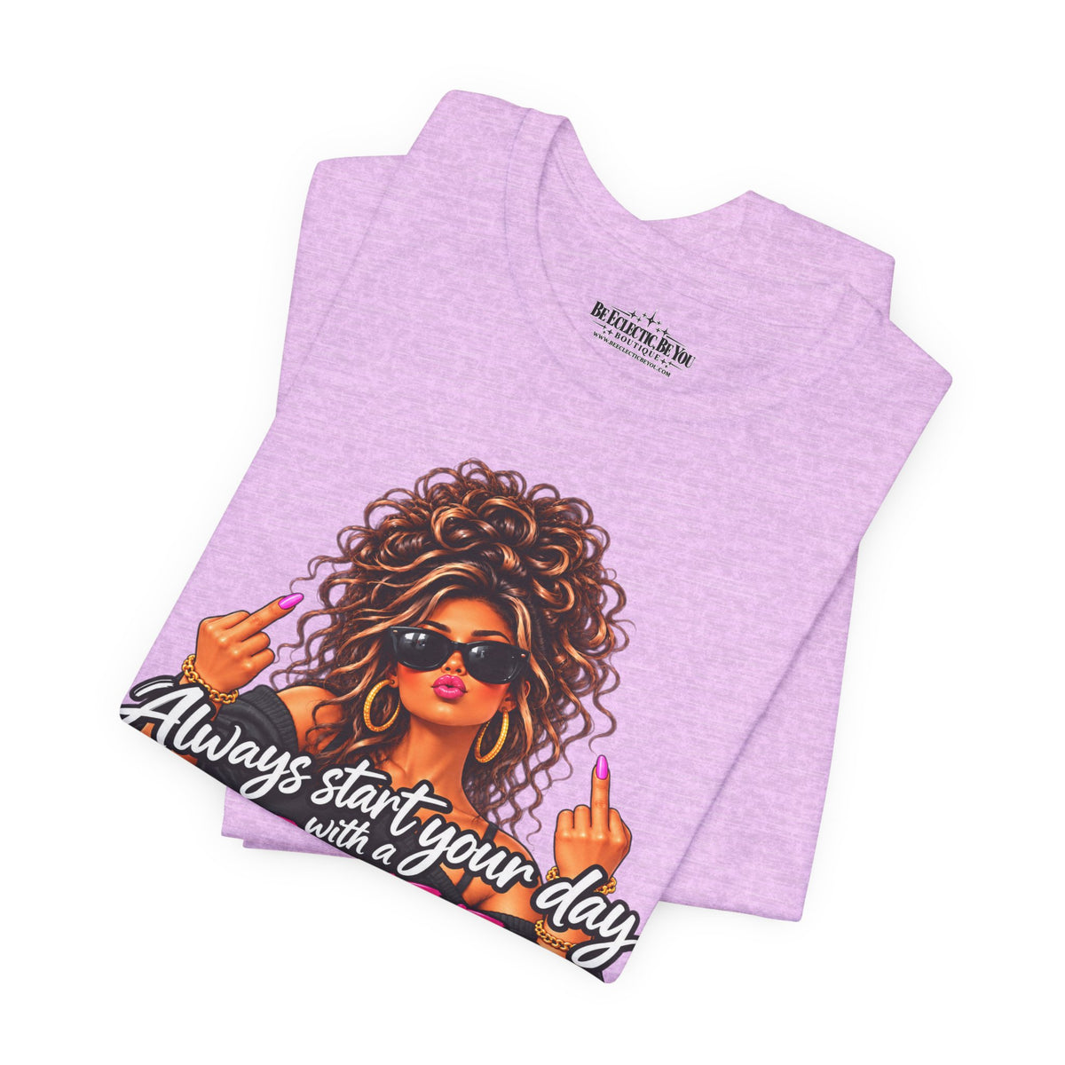 Positive Attitude Inspirational Women’s Graphic Tee
