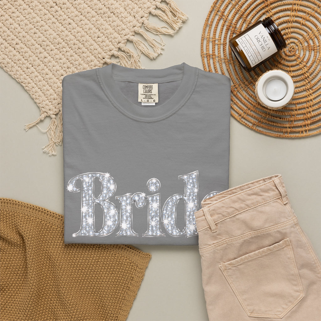 Bride T-Shirt — Bridal Tee for Bachelorette & Wedding Day
