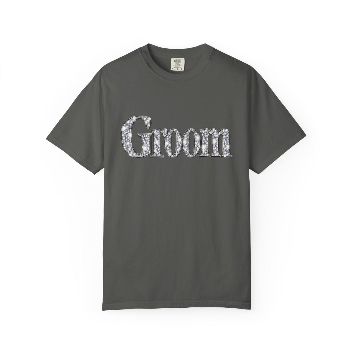 Groom Logo T-Shirt — Wedding Party Tee for Groom and Groomsmen