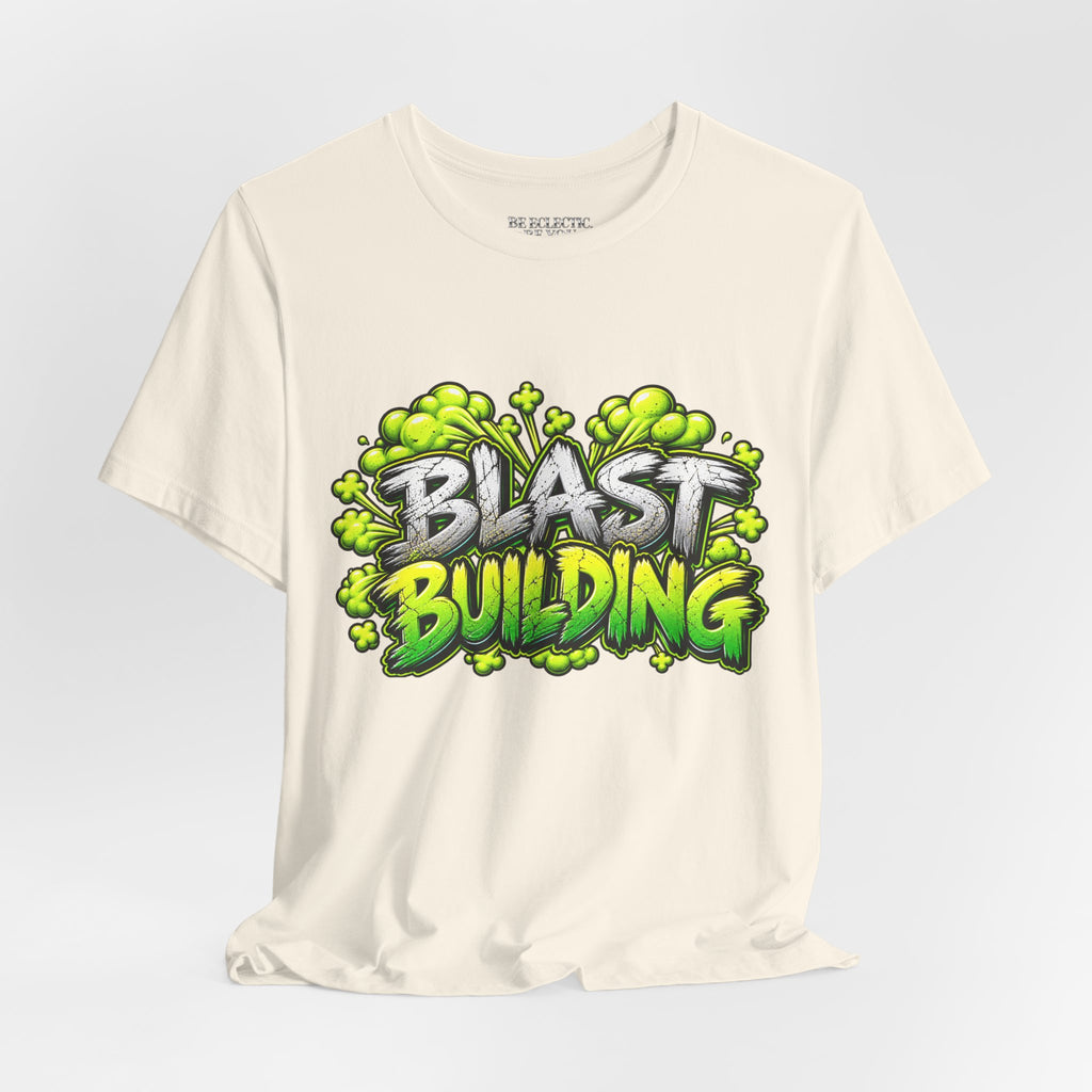 Blast Building Warning Zone Graphic Tee