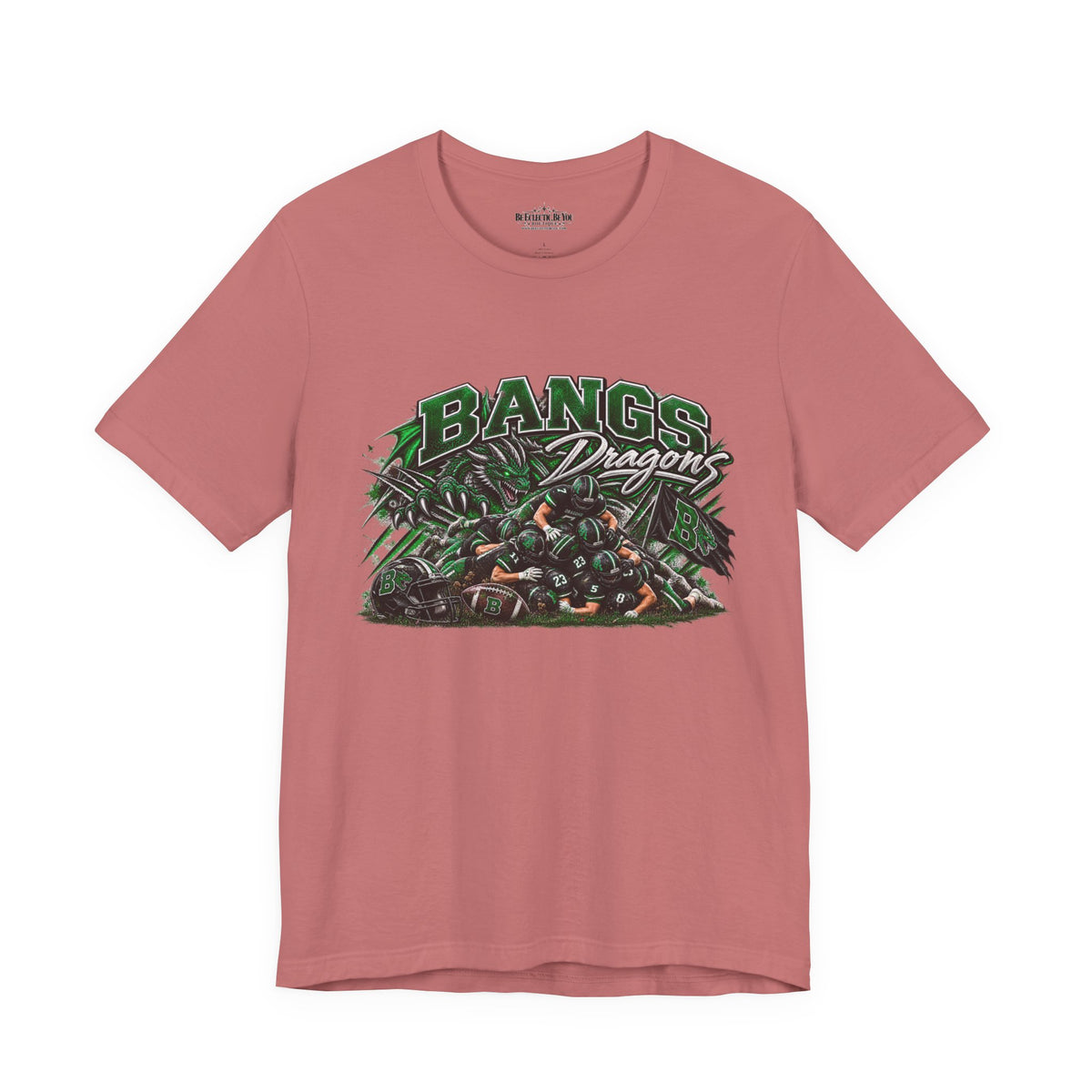 Bangs Dragons Graphic T-Shirt