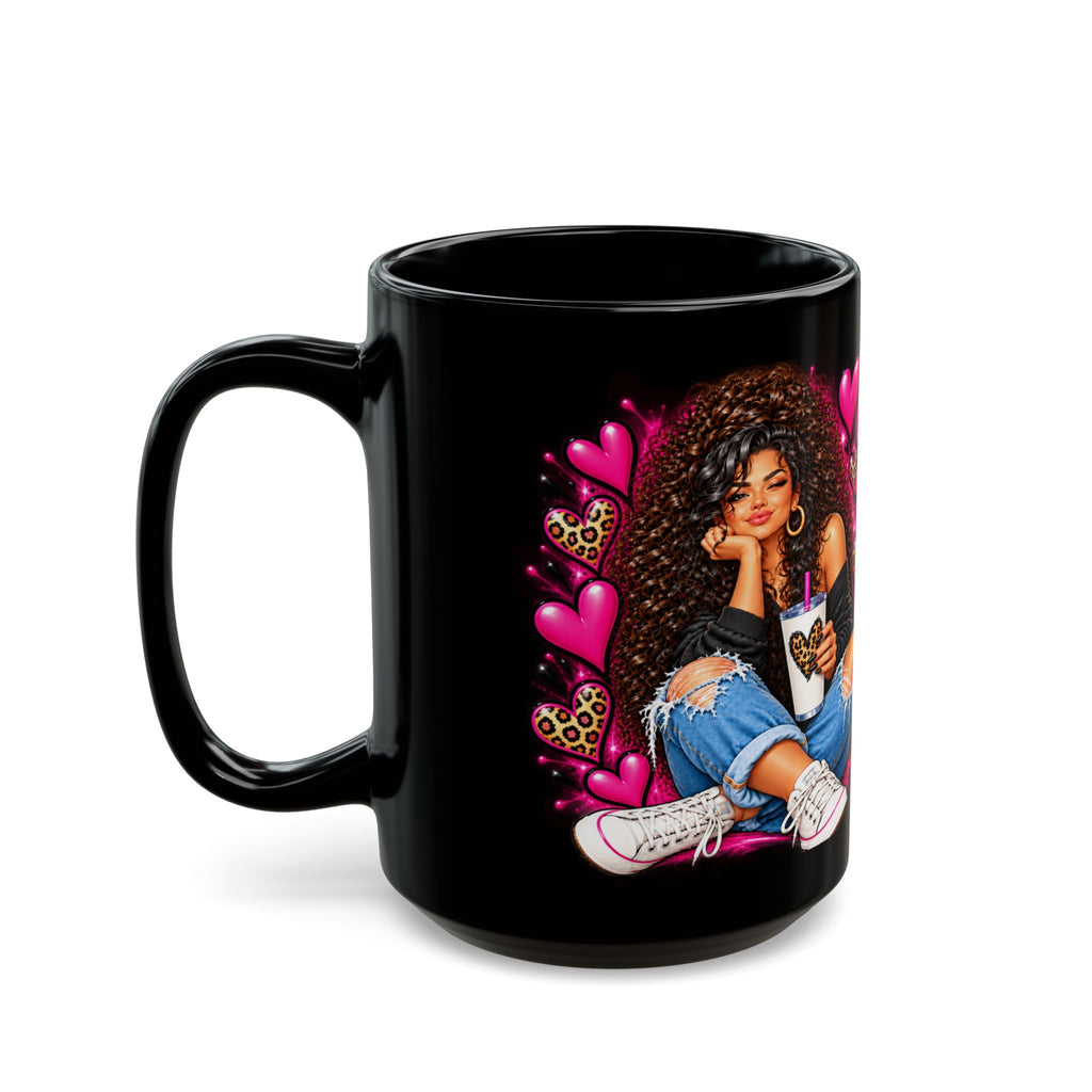 "Some People Are Like A Breath Of Fresh Air, Hot Air” Inspirational Afrocentric Coffee Mug