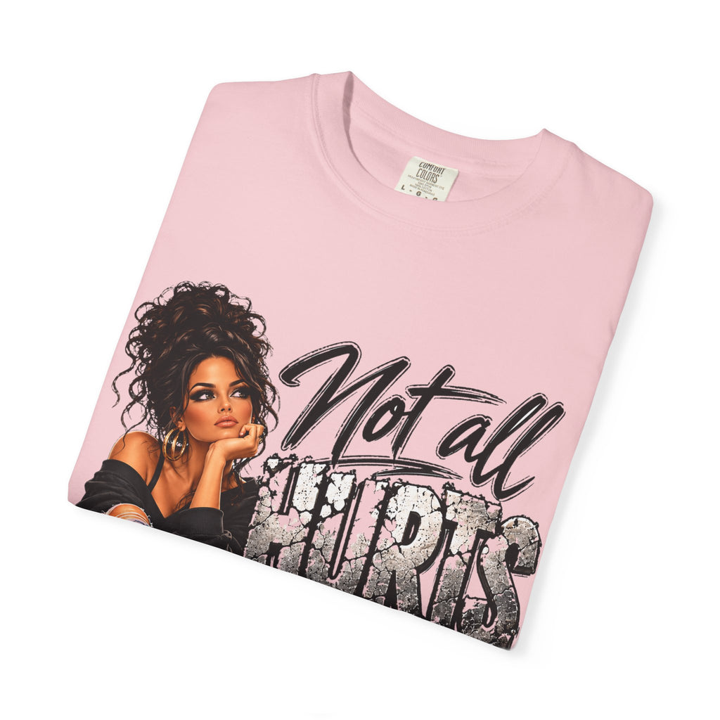 T-Shirt — "Not All Hurts Can Be Photographed" Graphic Tee (Sad Girl Illustration)
