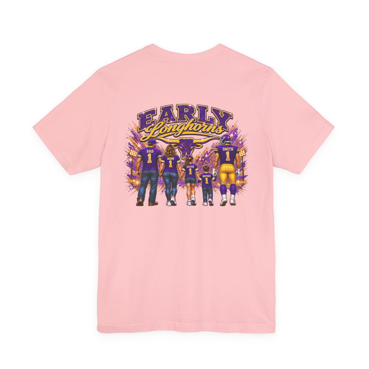 Early Longhorns Football Fan T-Shirt