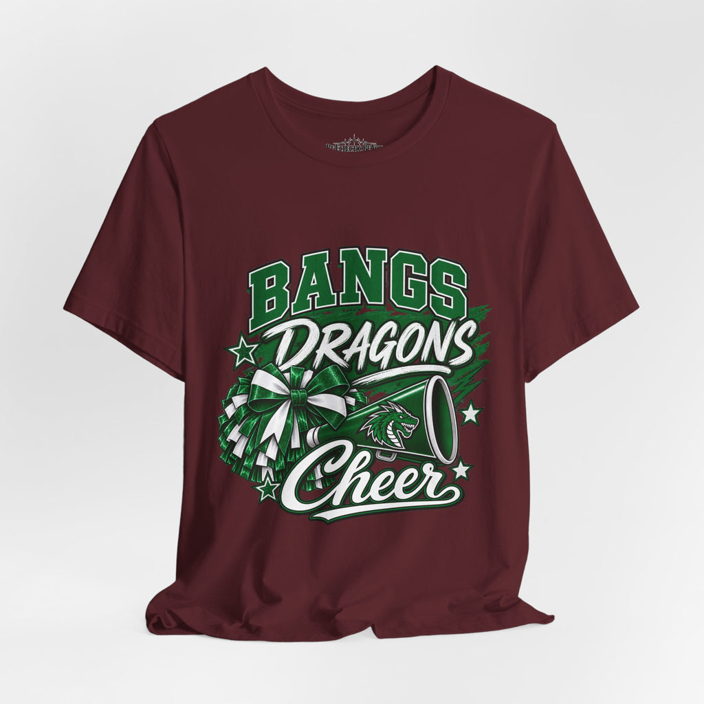 Bangs Dragons Cheer Graphic T-Shirt