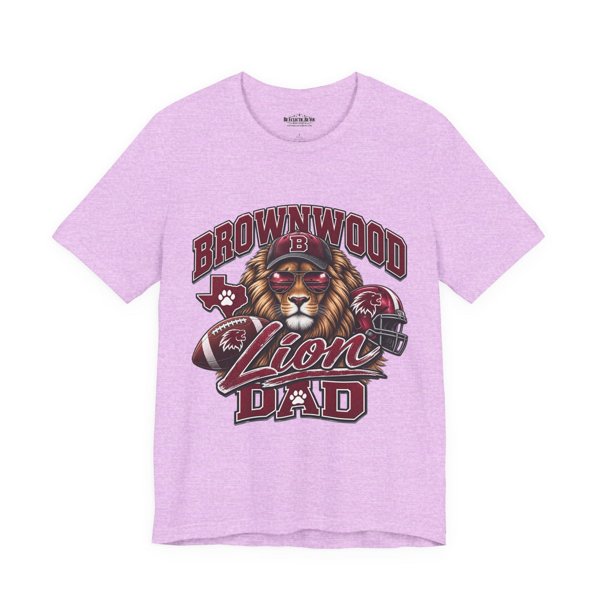 Brownwood Lion Dad Graphic T-Shirt