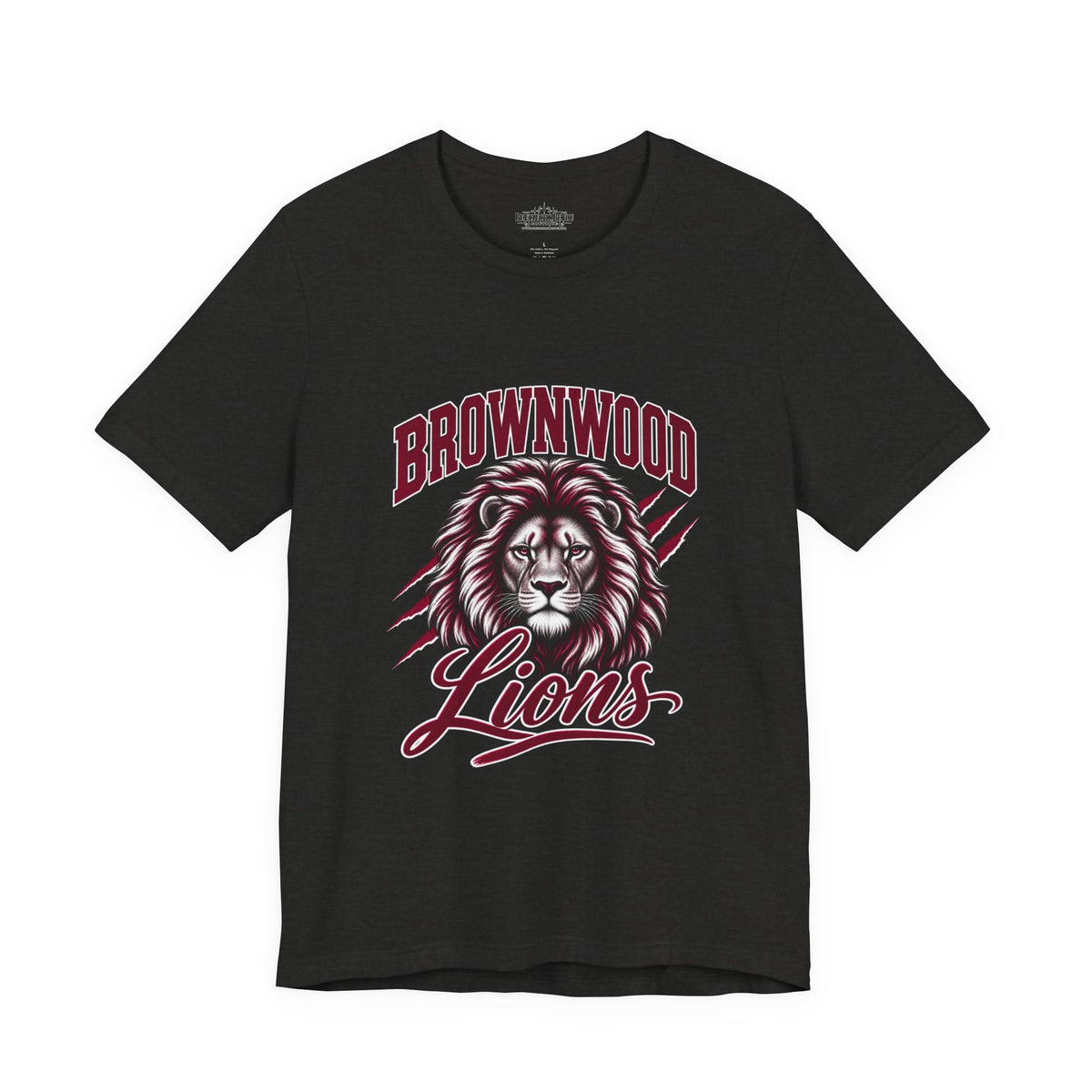 Brownwood Lions Mascot Graphic T-Shirt