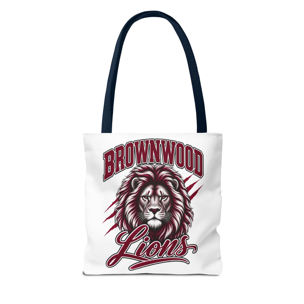 Brownwood Lions Tote Bag – School Mascot Lion Shopper