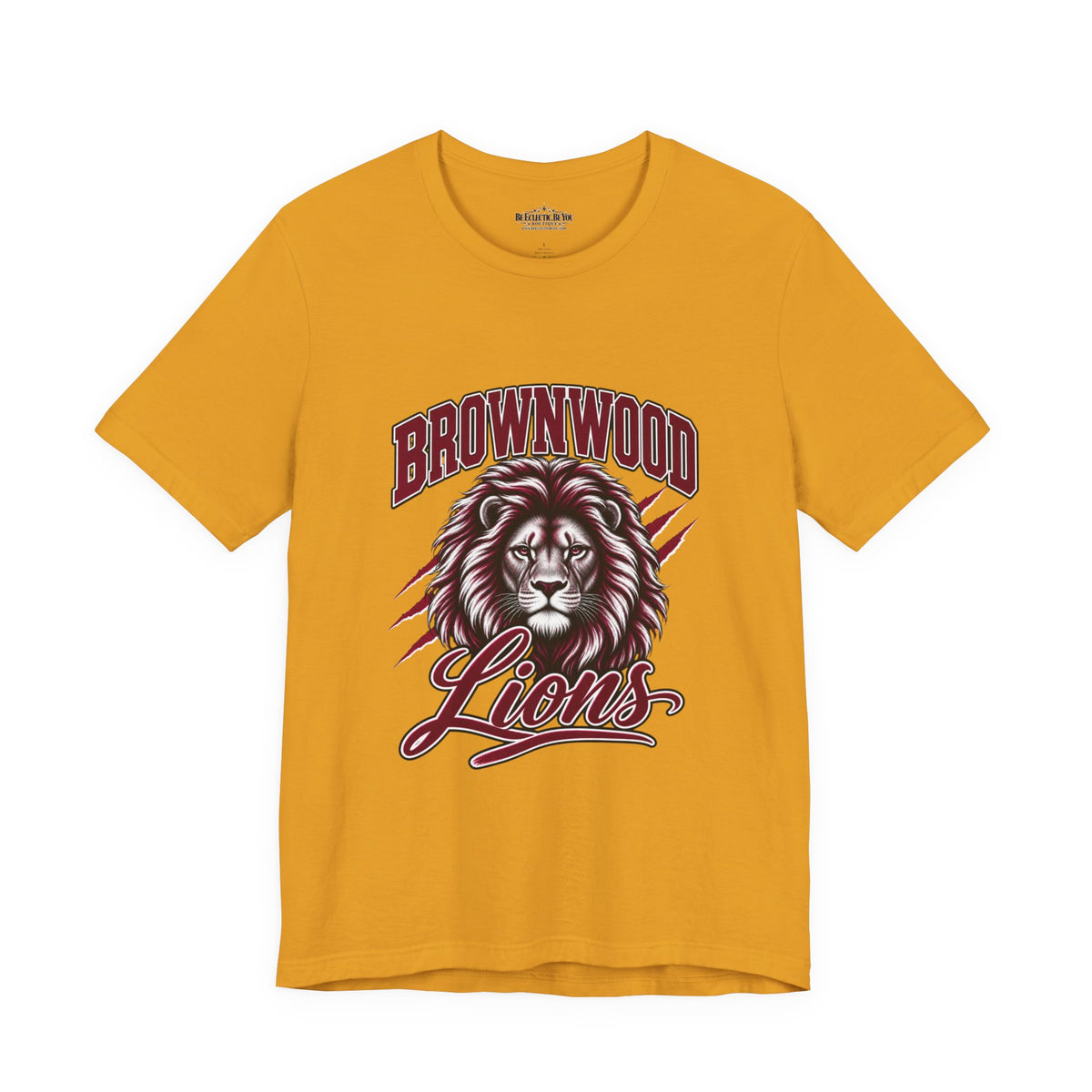 Brownwood Lions Mascot Graphic T-Shirt