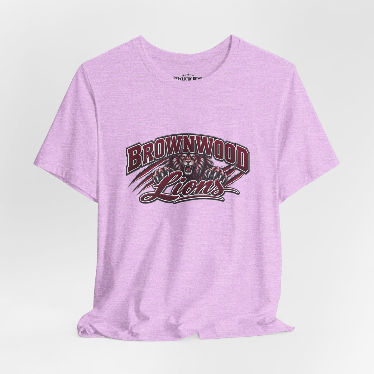 Brownwood Lions Vintage School Graphic T-Shirt
