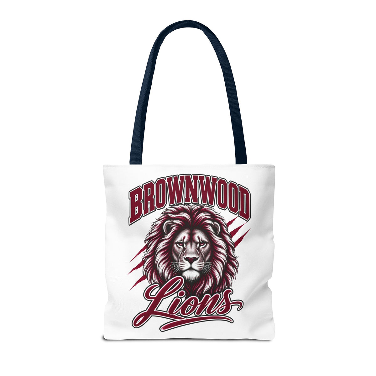Brownwood Lions Tote Bag – School Mascot Lion Shopper