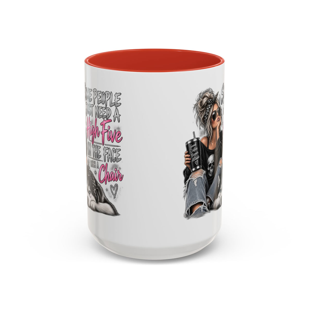 “Some People Just Need a High Five” Mug
