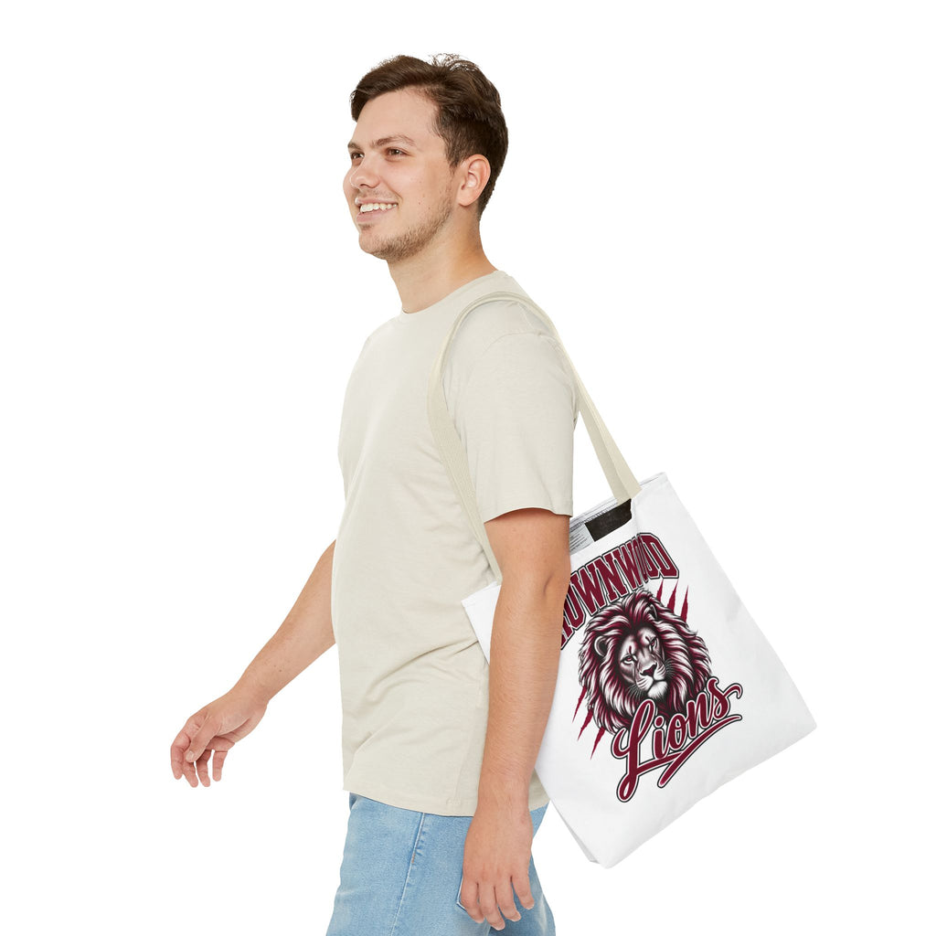 Brownwood Lions Tote Bag – School Mascot Lion Shopper