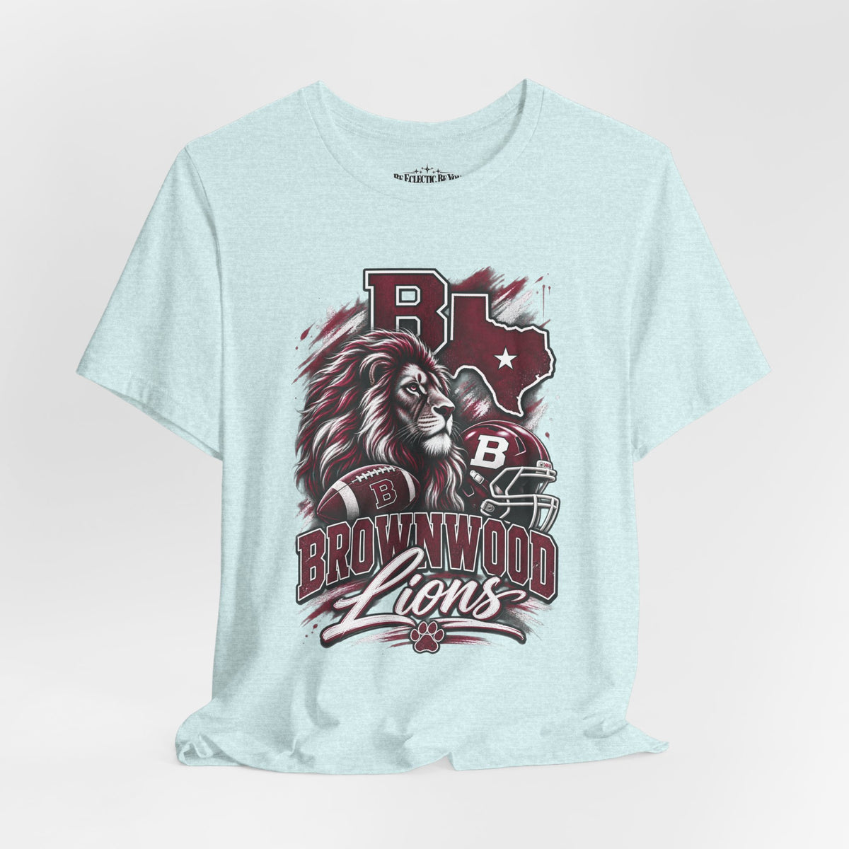 Brownwood Lions Mascot Graphic T-Shirt