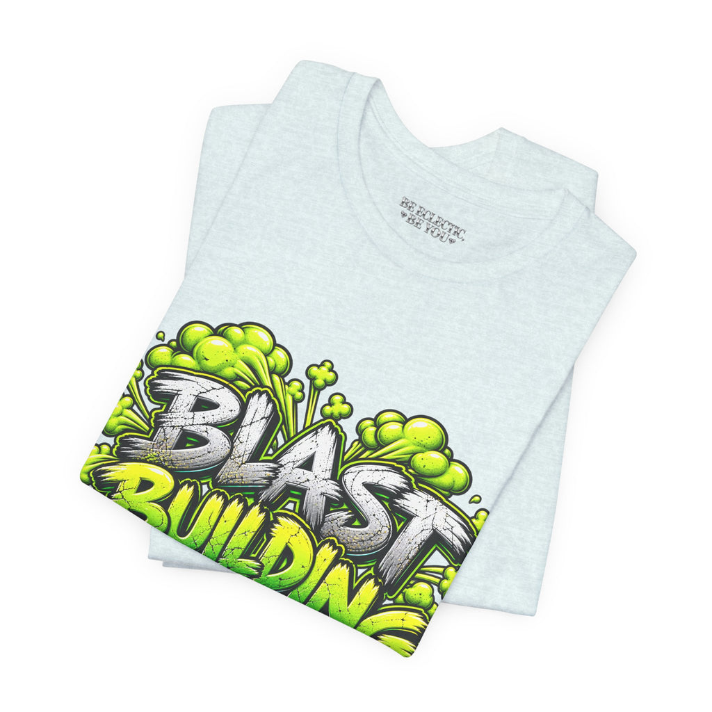 Blast Building Warning Zone Graphic Tee