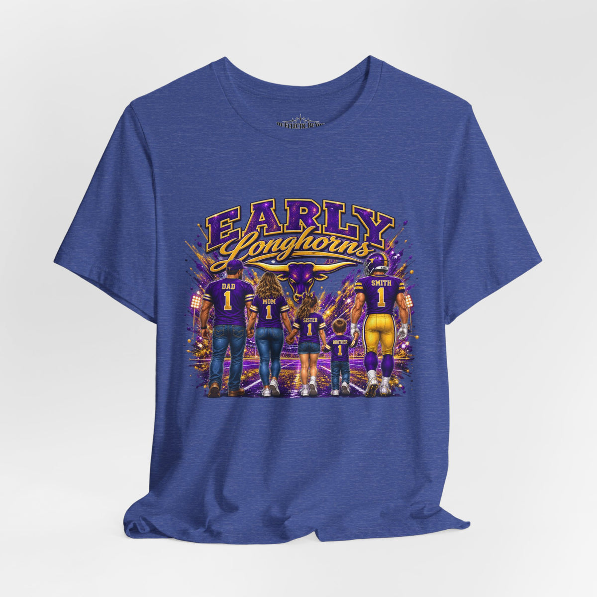 Early Longhorns Family Graphic Tee