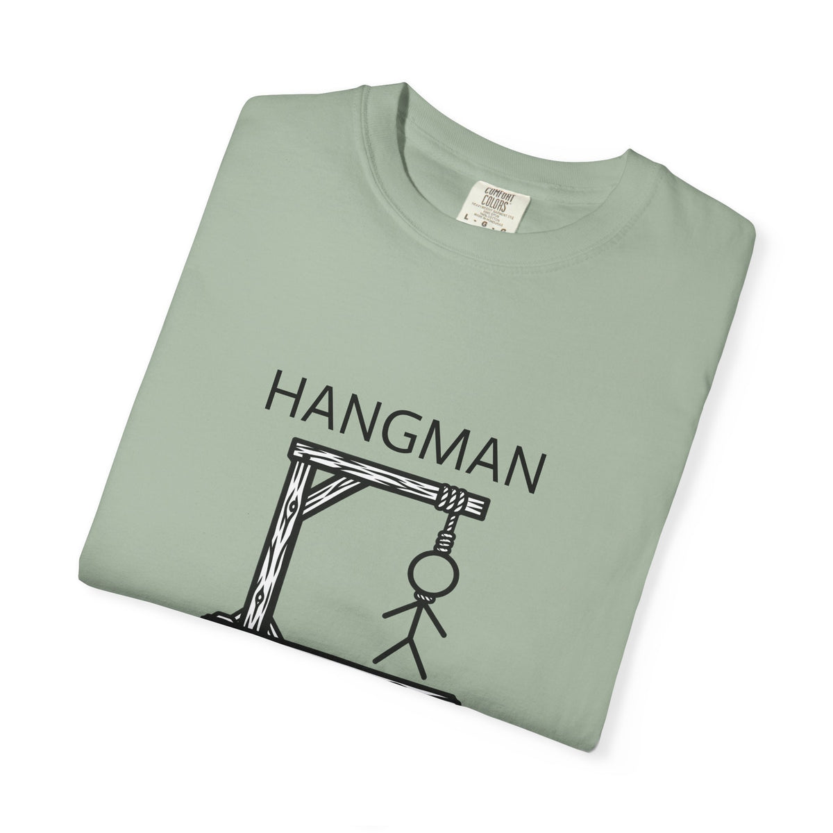 Hangman Game Unisex Garment-Dyed T-shirt